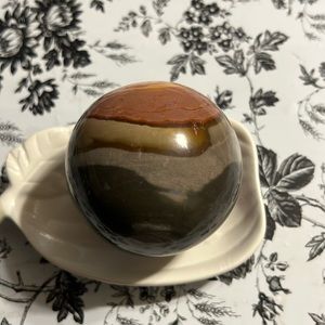 Large Polychrome Jasper Sphere